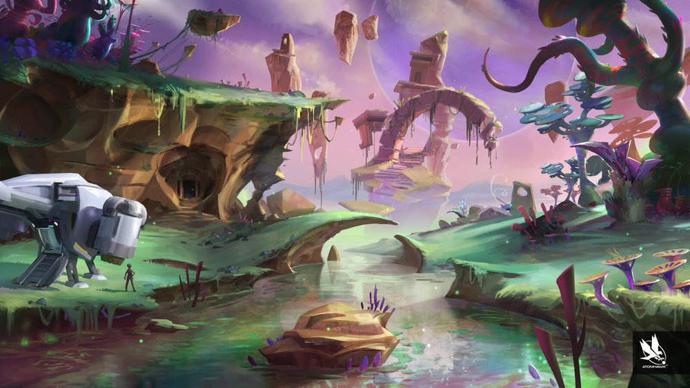 Atomhawk_Unity_3D-Game-Kit_Concept-Art_Environment-Design_Alien-Planet-3